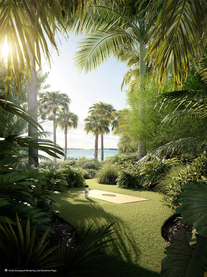 Bosque para practicar yoga