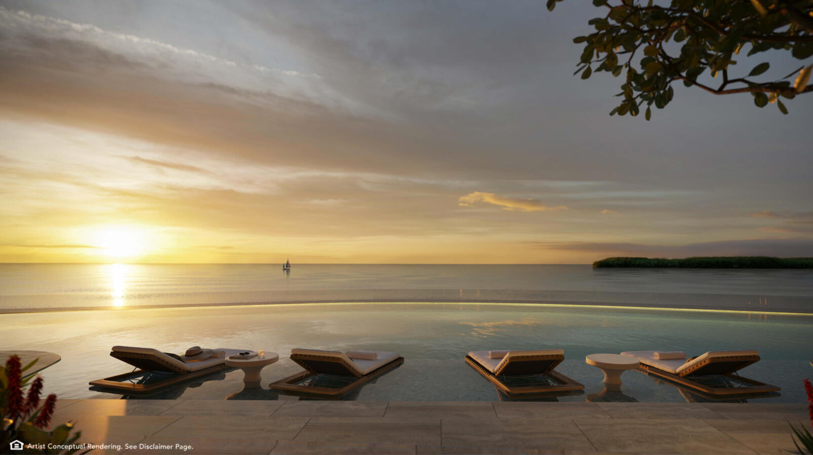 Terraza de puesta de Sol
